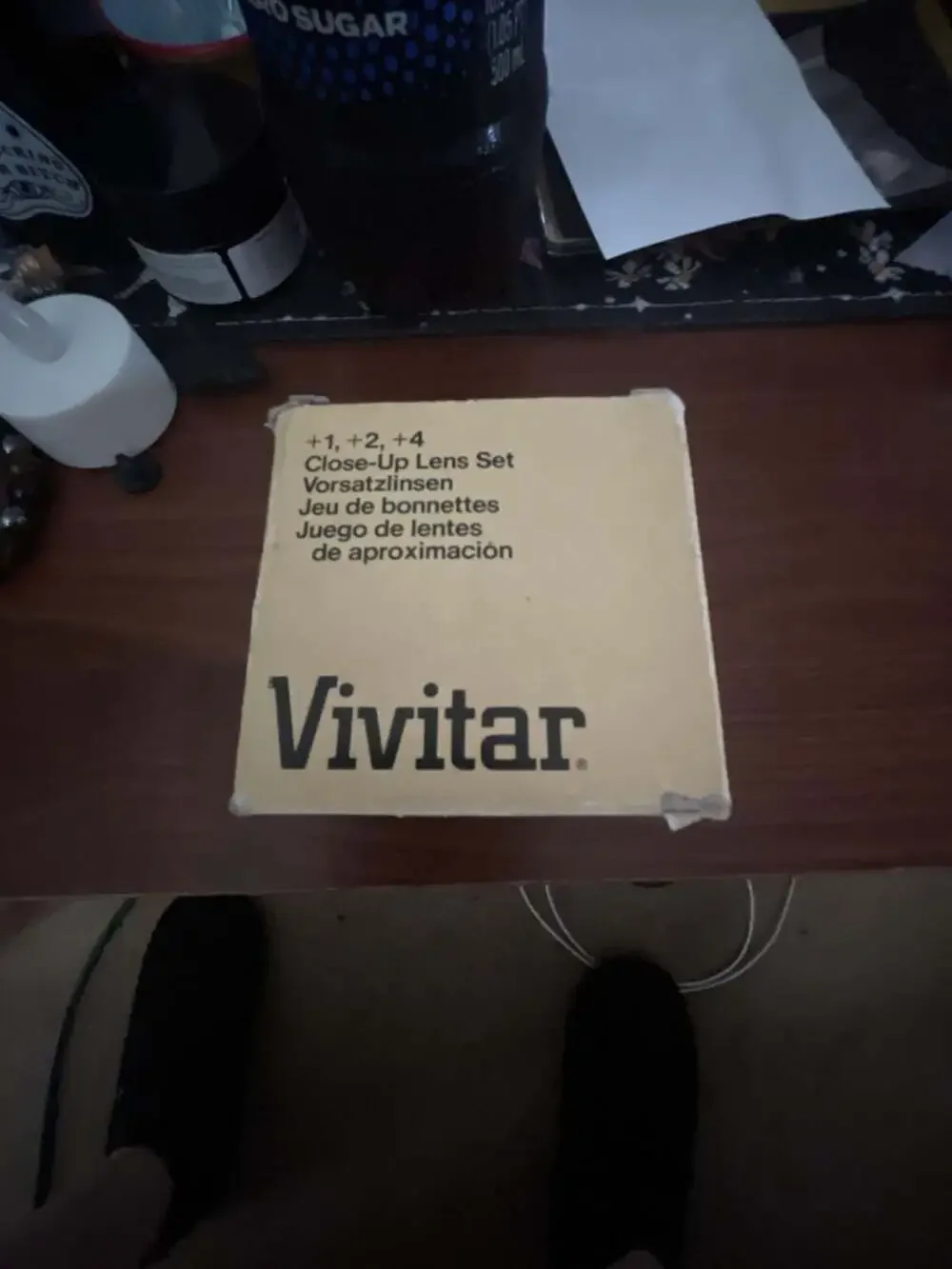 Vintage NOS Vivitar 52mm Close-Up Lens Set (+1, +2, +4) with Case and Box